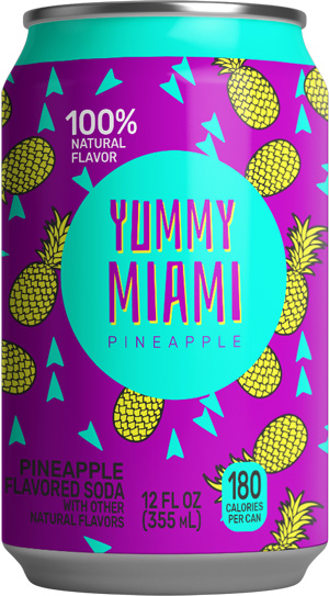 Yummy Miami Pineapple Soda®