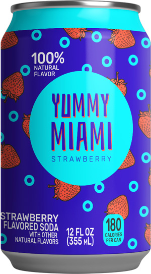 Yummy Miami Strawberry Soda®